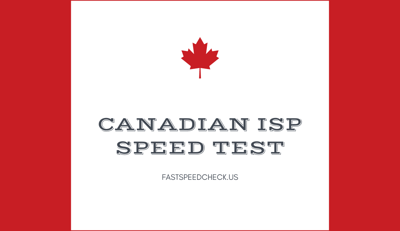 Canada speed test