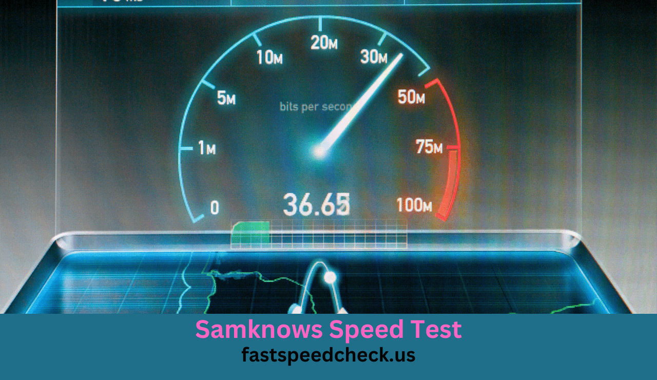 Samknows Speed Test